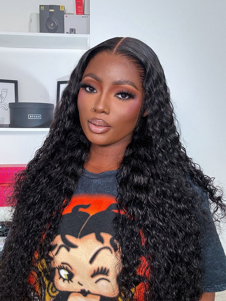 lace_wig PreMax 13x6 HD Lace Frontal Water Wave Human Hair Wigs With Natural Hairline - Image 1