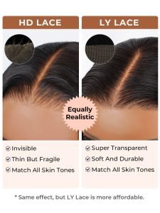 Side Part Loose Body Wave 13x6 HD Lace Frontal Wig Chocolate Brown Human Hair - Image 10