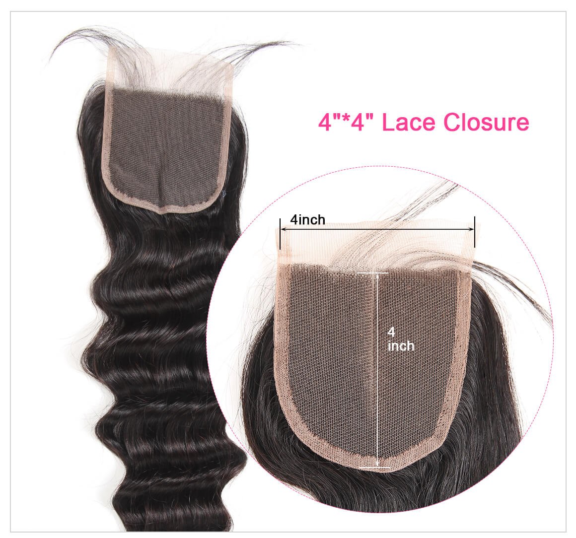 4*4 Lace Closure