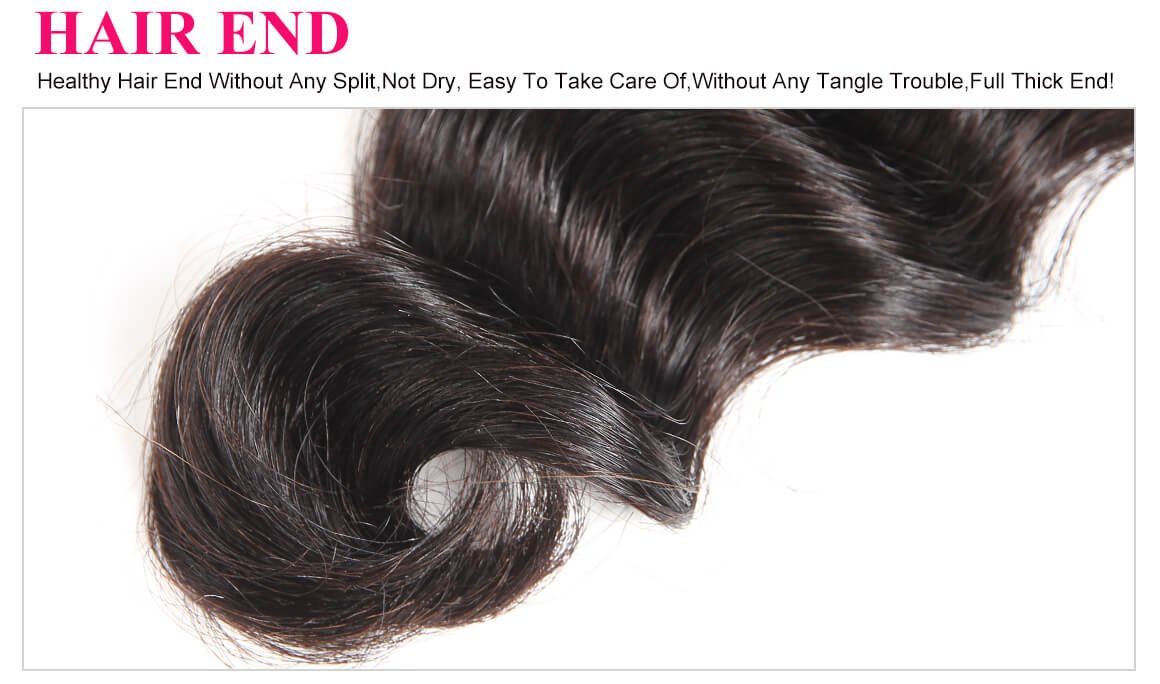 Peruvian Hair Loose Deep Wave Hair