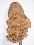 Coffee Latter 13x6 Lace Frontal Body Wave Colored Wig with M Hairline - Image 5