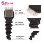 Alipearl Peruvian Hair Loose Deep Wave 4*4 5*5 6*6 HD Lace Closure - Image 8
