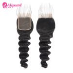 Alipearl Brazilian Human Hair Loose Deep Wave 4*4 5*5 6*6 HD Lace Closure 1Pc - Image 8