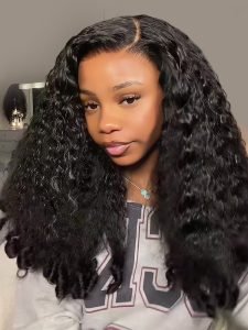 Kinky Curly With Spiral Curly Ends 5x7 HD Lace Front Glueless Wig - Image 2