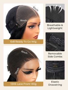 Honeyed Bliss Color Wig M Hairline 13x6 Front Wig With Widow's Peak - Image 6