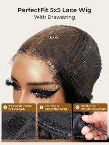 Double Drawn Top Grade Straight And Body Wave HD Lace Wig Human Hair - Image 8