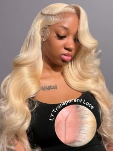 Easy Go Glueless Light Blonde #613 Straight And Body Wave Pre Cut Lace Closure Wigs - Image 7
