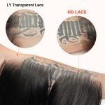 Deep Wave 5x5 HD Lace Closure Human Hair 5x5 LY Lace Frontal Closure - Image 2