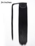 Straight Hair Ponytail Extensions Wrap Around 10-26Inches For Women - Image 6