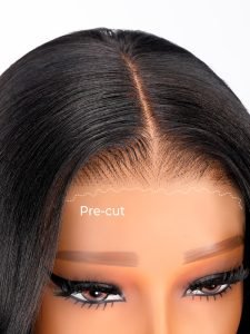 Layered Cut Italian Bob Wig 7x5 Glueless Straight Short Bob Ready To Wear Human Hair - Image 10