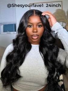 REAL HD Glueless 5*7 Ready To Go Wigs Body Wave 5s Easy Go -- Pre Cut Pre Plucked Mini Knots - Image 2