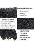 Burmese Curly Hair Weave Double Drawn Raw Hair with Spiral Curls - Image 3