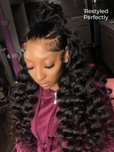 Parting Max 13*6 HD Lace Front Loose Wave Wig Single with Tiny Knots - Image 9