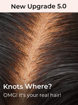 Knots Where? -- Bleached Single Knots Invisible 13*4 HD Lace Front Wig New Upgrade