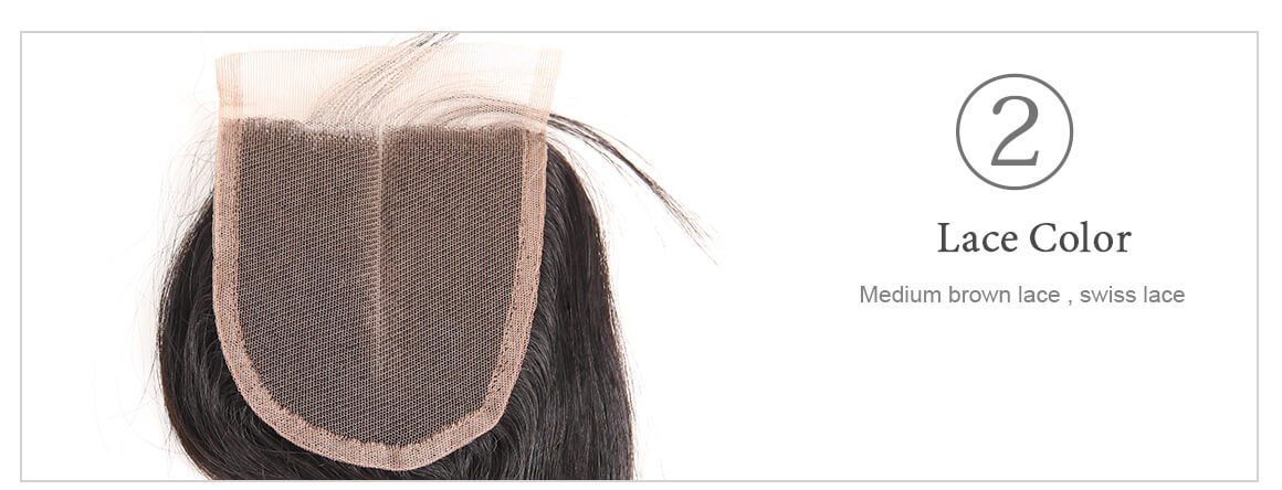 straight lace closure