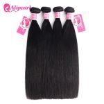 Alipearl Malaysian Virgin Hair Straight 4 Bundles
