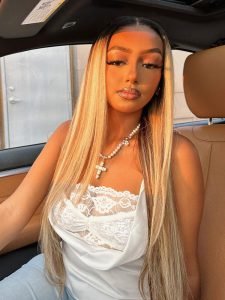 Alipearl Balayage Highlight Silky Straight Pre-plucked Human Hair HD Lace Wigs - Image 4