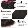 Color 1b Peruvian Straight Hair 3 Bundles/Lot Top Alipearl Hair - Image 3