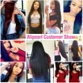 Color 1b Peruvian Straight Hair 3 Bundles/Lot Top Alipearl Hair - Image 4
