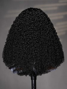 Half Wig with Drawstring Kinky Curly Glueless Human Hair Wigs 250% Density - Image 9