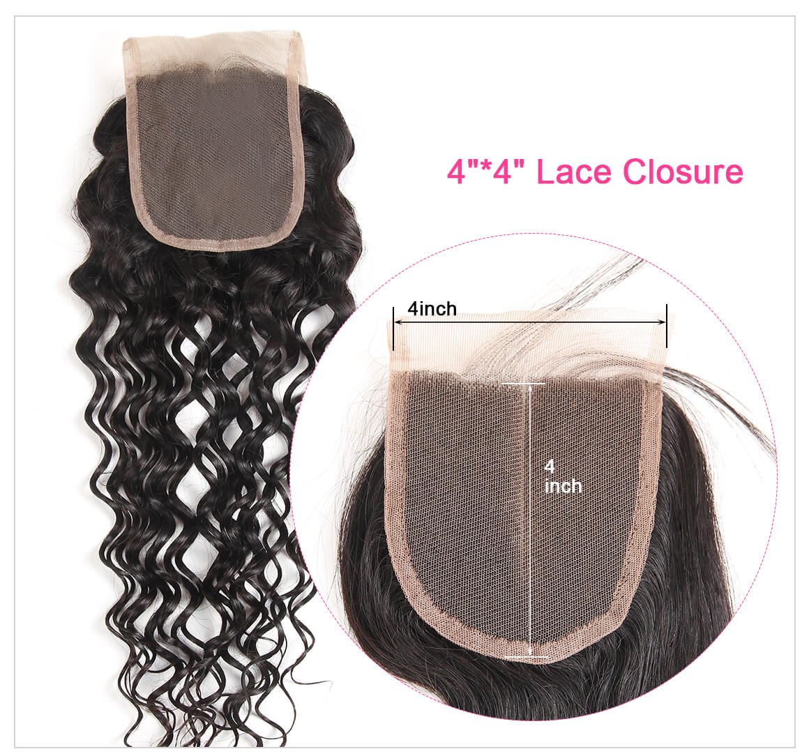 4*4 Lace Closure