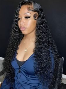 PreMax 13x6 HD Lace Frontal Water Wave Human Hair Wigs With Natural Hairline - Image 14