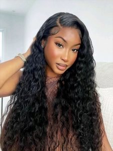 PreMax 13x6 HD Lace Frontal Water Wave Human Hair Wigs With Natural Hairline - Image 13