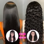 Wet And Wavy Wigs Deep Wave Pre Plucked Lace Front Wigs - Image 3