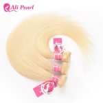#613 Alipearl Hair 3 Bundles with Lace Closure Brazilian Straight Virgin Hair - Image 5