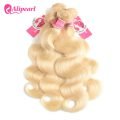 10A Grade Brazilian Virgin Hair 4 Bundles 613 Blonde Body Wave - Image 4