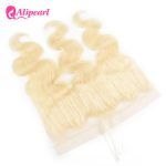 Invisible Knot Bleached 613 Blonde 13x4 13x6 Lace Frontal Preplucked With Baby Hair - Image 6