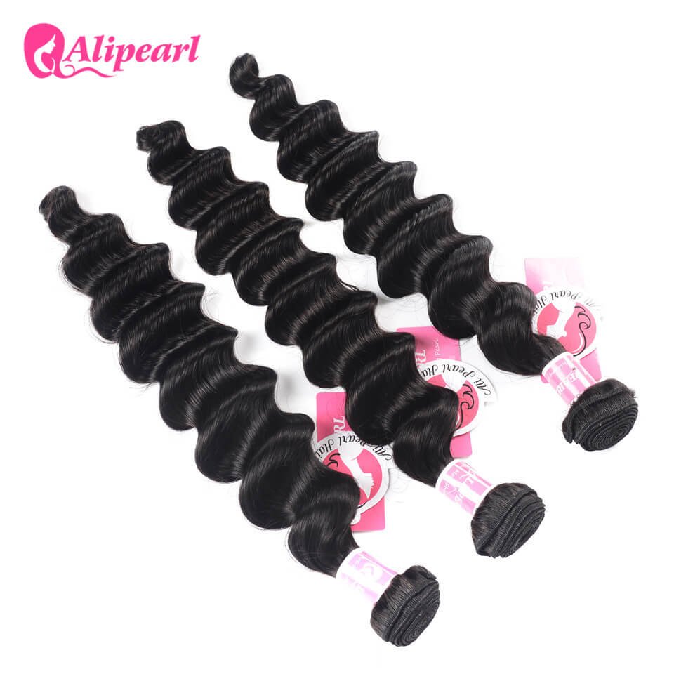 xys_3415 Alipearl Loose Deep Wave 3 Bundles/Packet Soft Brazilian Hair - Image 1